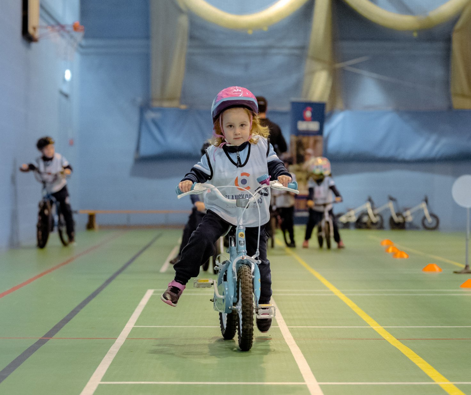 Learn to ride in a perfect warm indoor enviroment